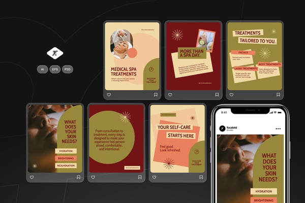 Medical Spa Treatments - Instagram Post Template