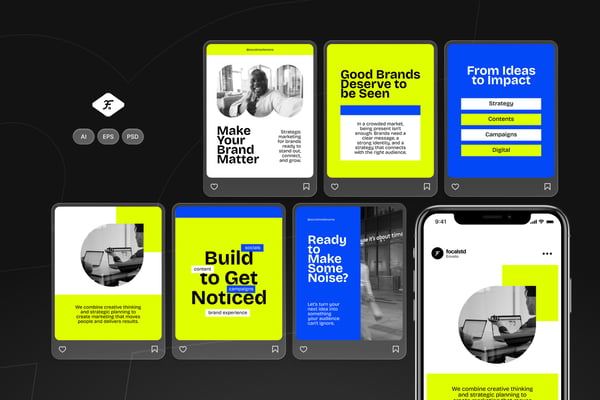 Marketing Agency - Instagram Post Template