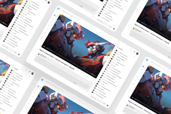 Streaming Dashboard UI Kit