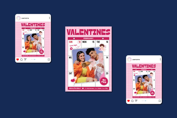 Valentines Party Flyer