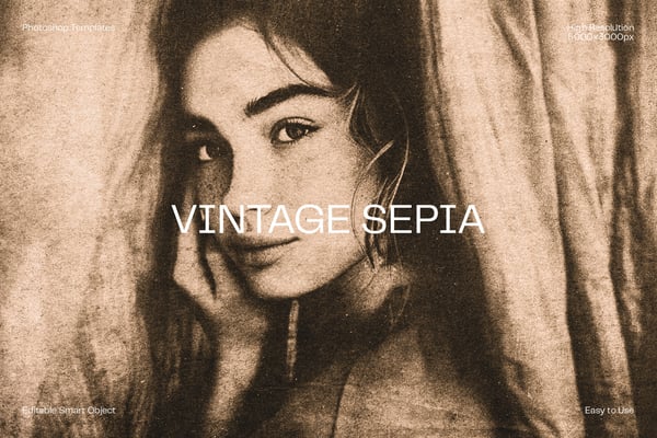 Vintage Sepia Photo Effect