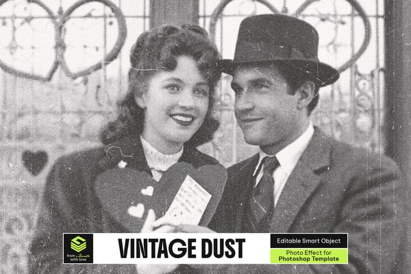 Vintage Dust Photo Effect