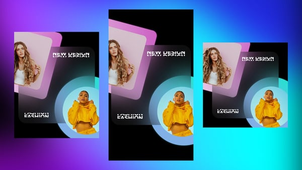 Free Neon Glass Showcase - Social Media Video Pack