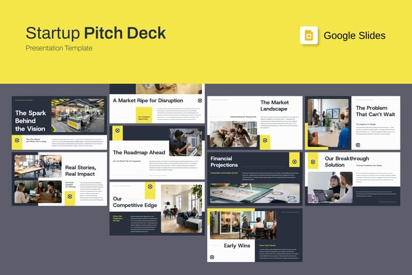 Startup Pitch Deck Google Slides Template