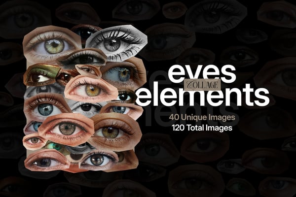 Free Eyes Collage Creator PNG
