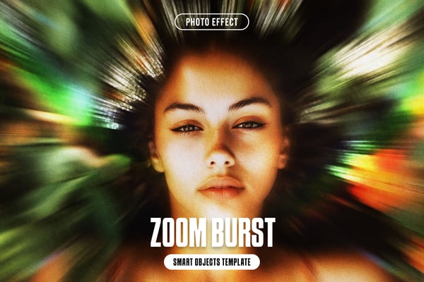Zoom Burst Photo Effect