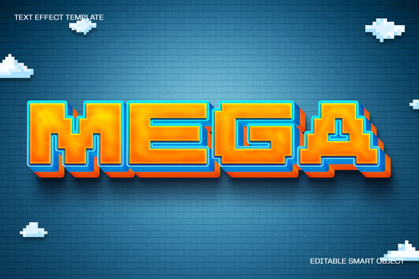 Arcade Mega Text Effect