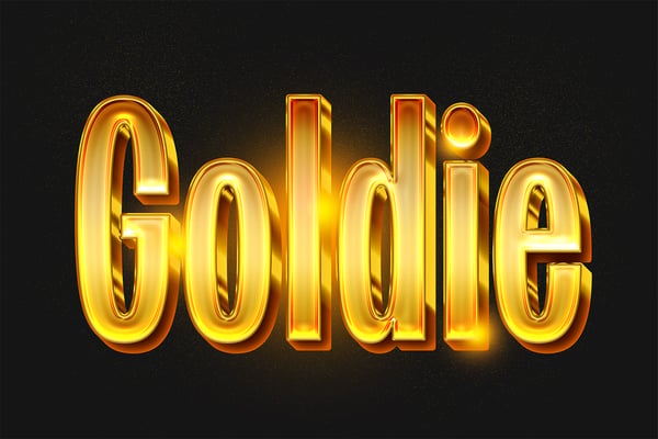 Gold Text Effect