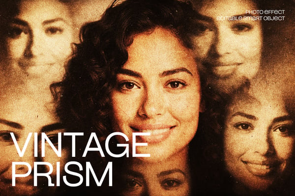 Vintage Prism Photo Effect