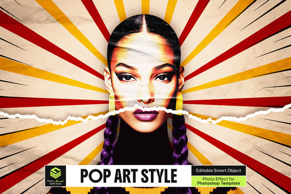 Pop Art Style Photo Effect