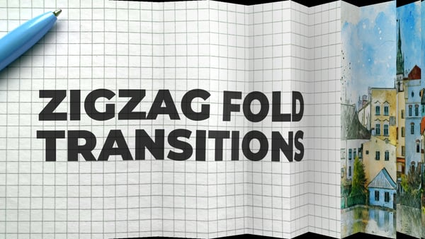Zigzag Fold Transitions