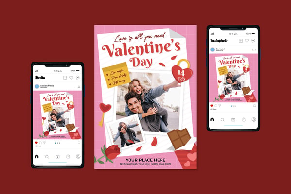 Valentines Party Flyer
