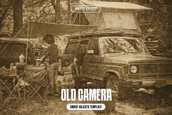 Old Camera Photo Effect