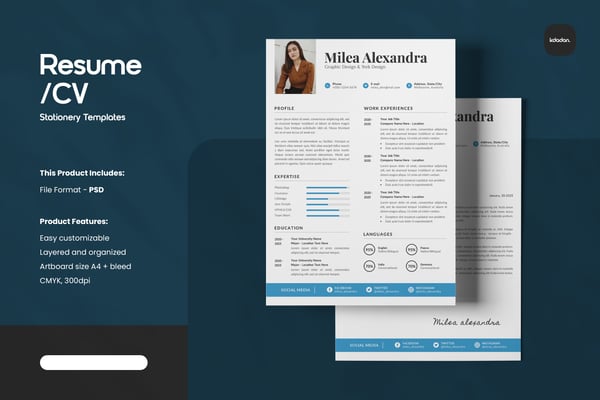 Resume/CV – Vol. 052