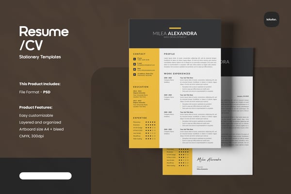 Resume/CV – Vol. 91