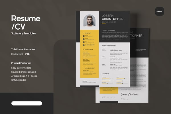Resume/CV – Vol. 137