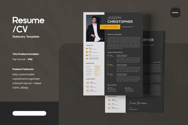 Resume/CV – Vol. 110