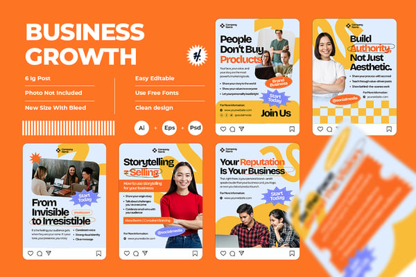 Business Growth Instagram Post