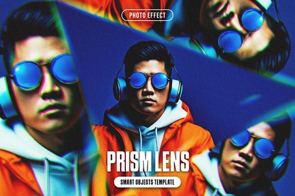 Prism Lens Photo Effect
