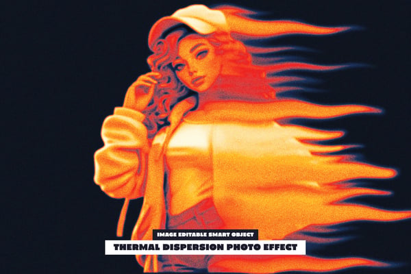 Thermal Dispersion Photo Effect