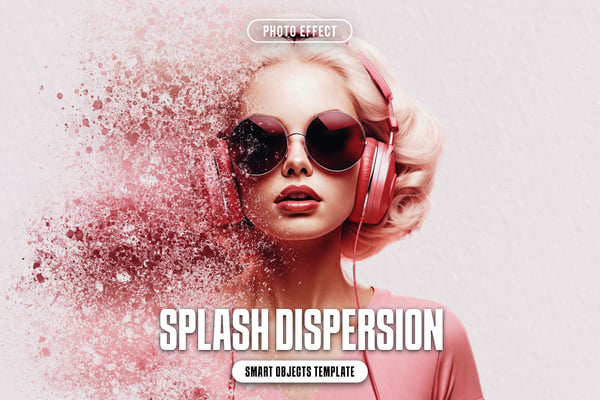 Splash Dispersion Photo Effect