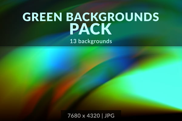 Green Backgrounds Pack