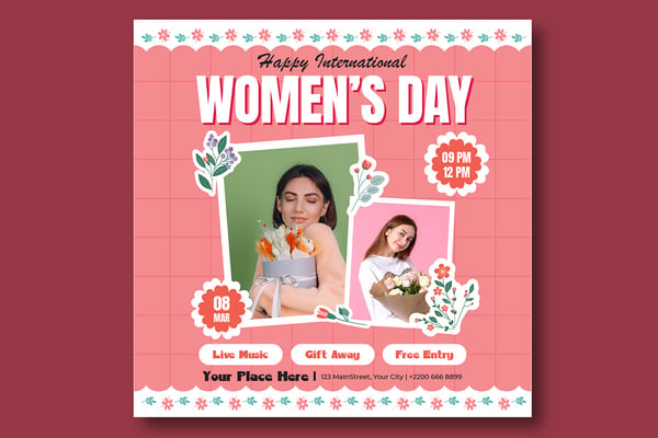 Womens Day Socials Media