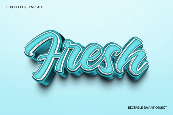 Fresh Text Effect