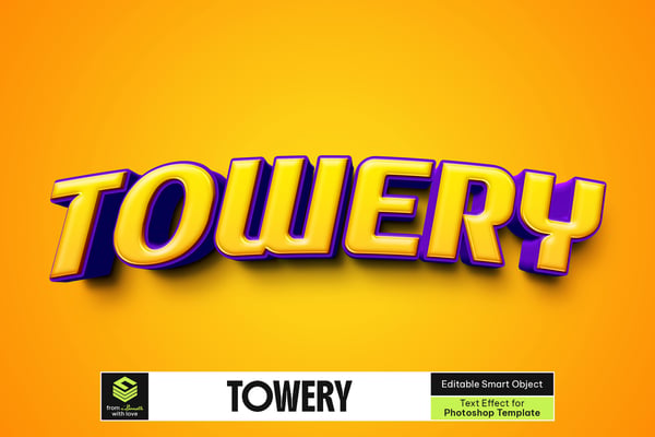 Towery Text Effect