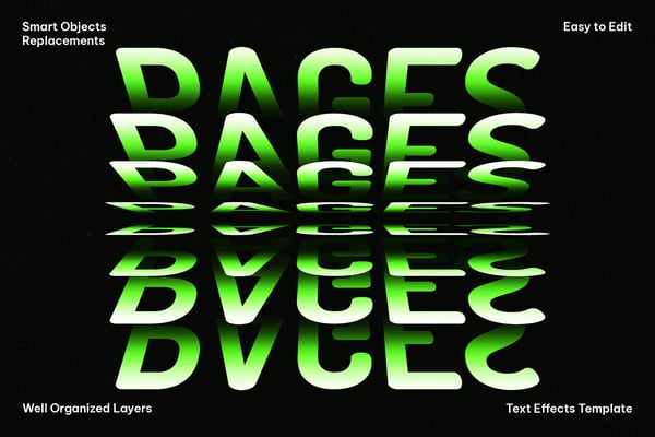 Flip Book Text Effect