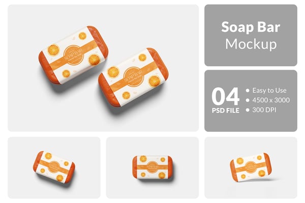 Soap Bar Mockup