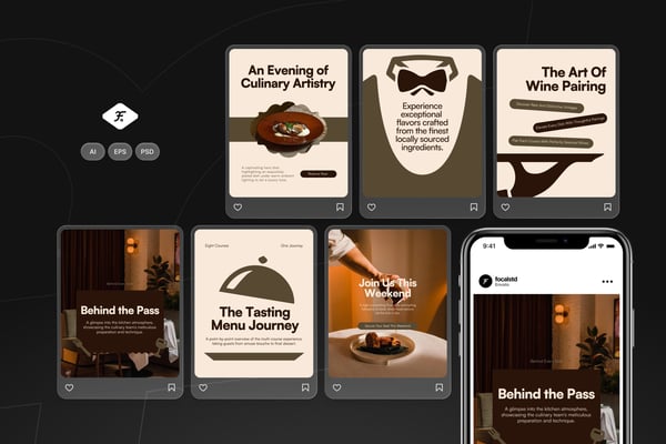 Fine Dining Experience - Instagram Post