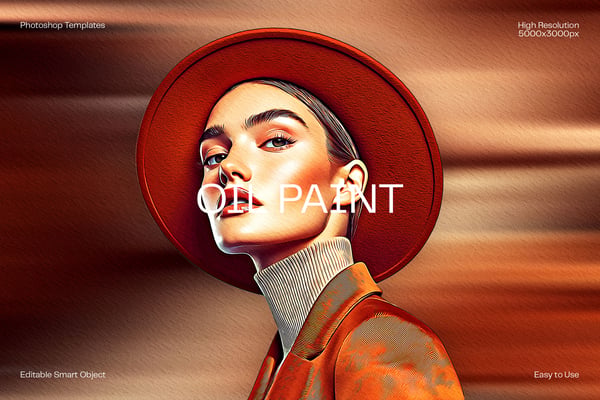 Oil Paint Photo Effect