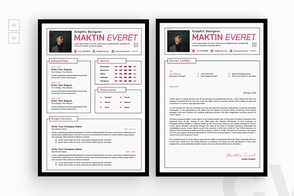 Graphics Design Resume CV