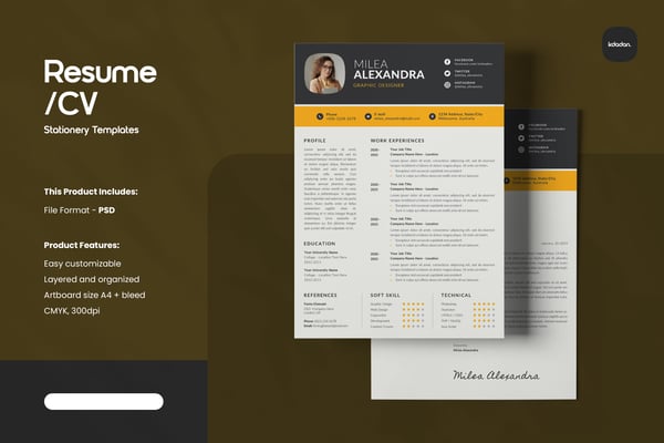 Resume/CV – Vol. 40