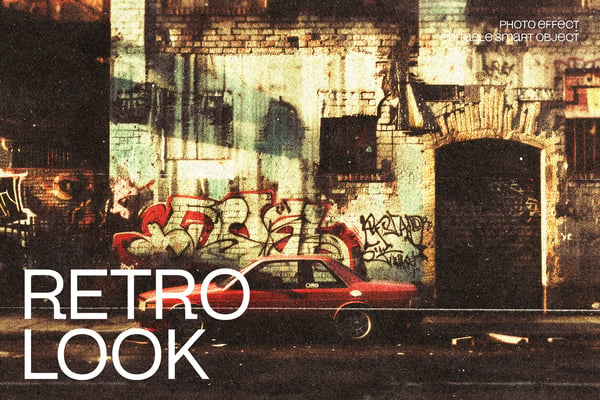 Retro Look Photo Effect