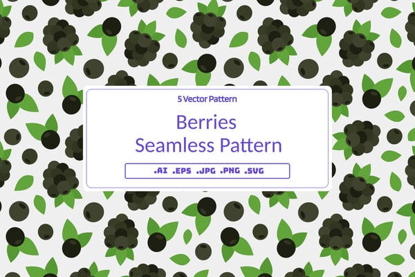 Berries Seamless Pattern