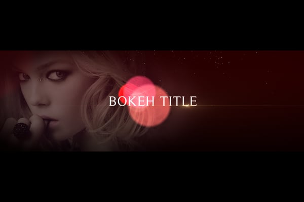 Free Bokeh Titles