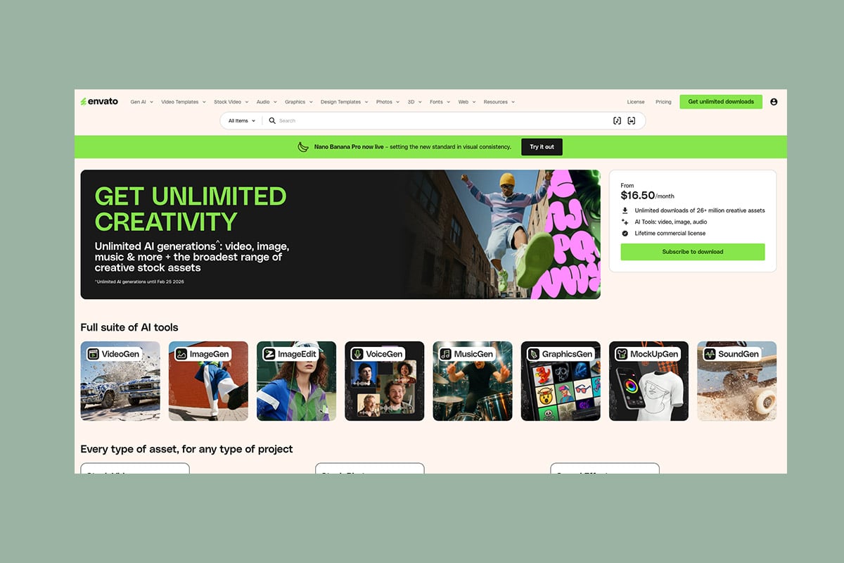 7 Best Envato Elements Alternatives in 2026