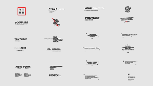 26 Youtuber Animated Quotes & Titles