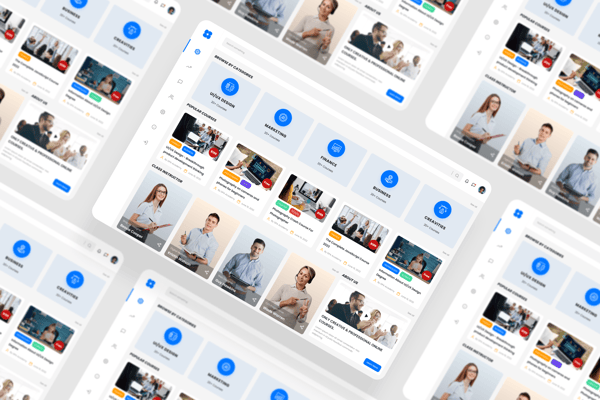 Course Dashboard UI Kit