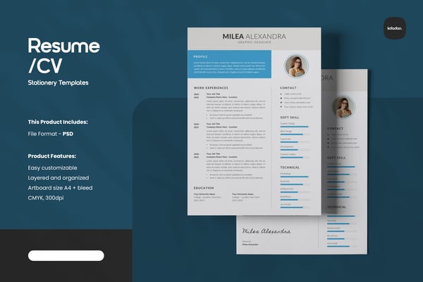 Resume/CV – Vol. 046