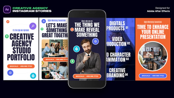 Creative Agency Instagram Stories