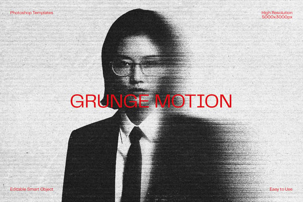Grunge Motion Photo Effect