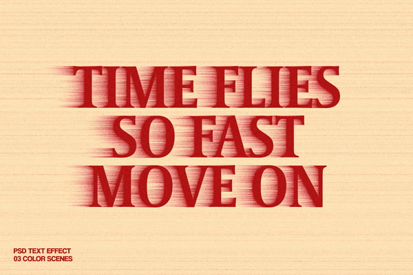 Smudge Motion Text Effect