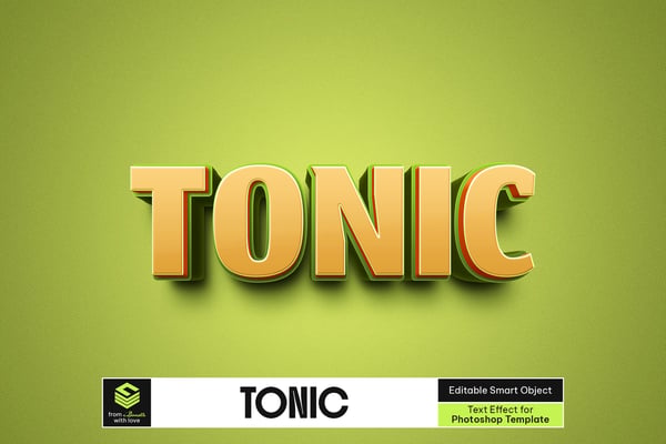 Tonic Text Effect