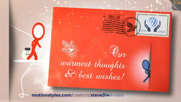 Inkman Christmas Holiday card