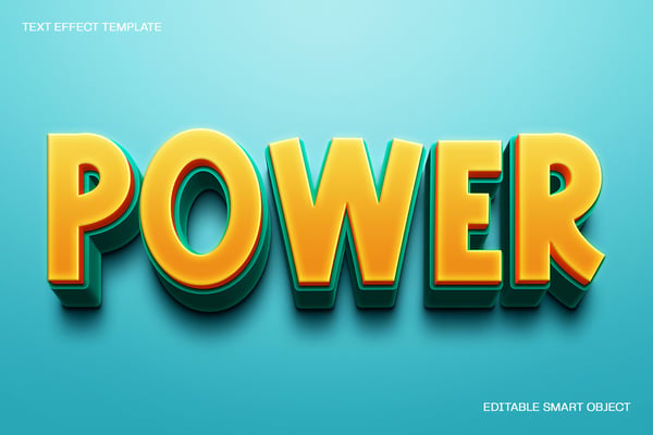 Power Text Effect