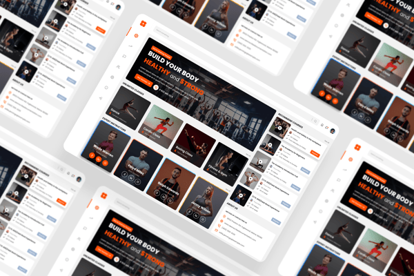 Fitness Dashboard UI Kit