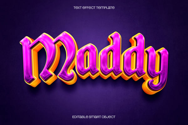 Maddy Text Effect